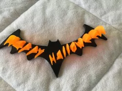 Halloween Bat Sign