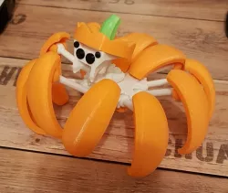 Halloween Pumpkin Spider more easy printing