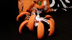 Halloween Pumpkin Spider Transformer (Ready to print)