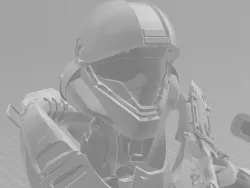 Halo Sparton Full Size Helmet and Armour "Buck"