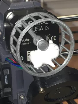 Hamster Wheel (non-flat hamster) Extruder Indicator