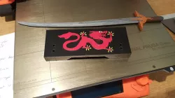Heron-marked Sword + Holder from Wheel of Time