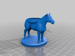 Horse Mount for 28mm Miniature