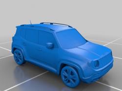 Portachiavi Jeep Renegade 3D model