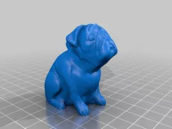 Josef Prusa's Pug Buddy Keychain