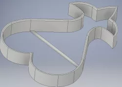 KH Heartless Symbol Cookie Cutter