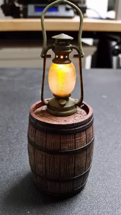 Lantern LED on Barrel