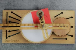 Laser Cut DuoGraph Drawing Machine
