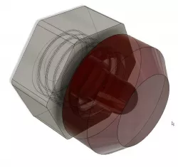 LED Diffuser Lens for Panel Mounting