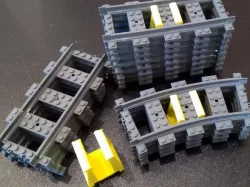 LEGO Train Tracks organizer