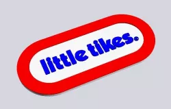 Little Tikes Sports Car Twin Bed Replacement Emblem