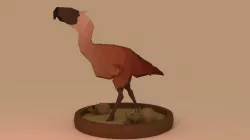 Low-Poly Terror Bird 