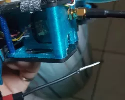 Martian II VTX RX (with crossfire immortal T version) Mount with Tramp HV Tag holder (or not)