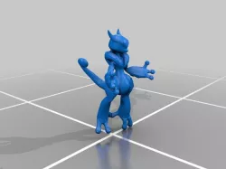 Mega Mewtwo X and Y With Supports