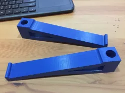 Microsoft keyboard foot + pen holder