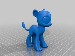 MLP style male sphinx blank