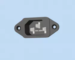 Model - IEC-C14 Inlet