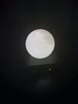 Moon Lamp (Blood Moon) - High Definition Moon Model