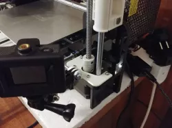 Mounting gopro Anet A8