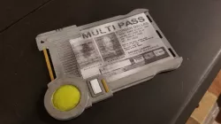 Multipass Badge Holder: Large (4" x 5.125") with NFC tag