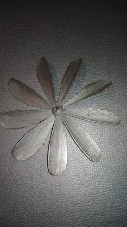 Nine blade propeller