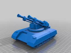 ork / orc Flak tank 28mm wargames vehicle