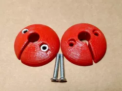 Paragliding Brakeball with screw and nut