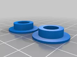 Parametric bike rear suspension bushings