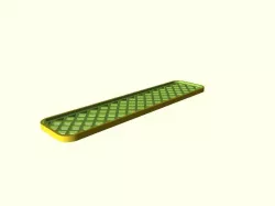 Parametric Footplate - Diamond Pattern