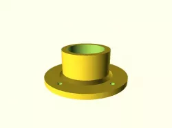 Parametric pole socket