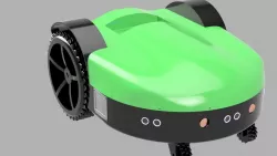 Robot Lawn Mower - Higher Ground Clearance Mod
