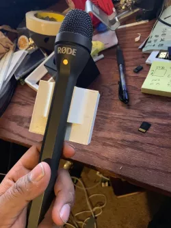 Rode Reporter Mic Flag/raspberry pi zero