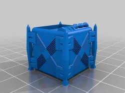 Sci-Fi Crate (Stackable)