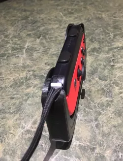 Single Joy-Con Grip With Strap Cut Out