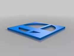 Smash ball stencil