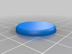 Smoothed Edge Round Miniature Bases