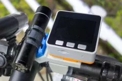 snap-fit double mount adapter
