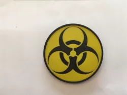 stackable biohazard coasters