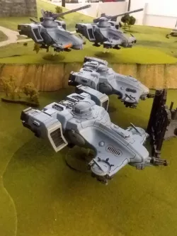 Tau Tank/Skimmer Sturdy Hovering Base