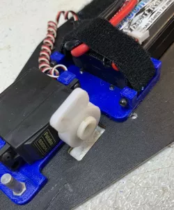 Team Losi JRX-T Jrx-Pro, No drill servo  and battery mount
