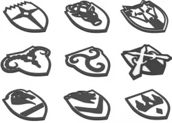 The Elder Scrolls: Skyrim Nine Holds Crests