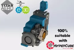 Titan Aero head hot swap for Hypercube Evolution NGEN