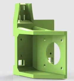 Titan Aero Hypercube Evolution Mount with Cable holder relief