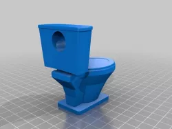 Toilet Keychain