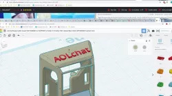 	uCC-BEST-Antisnag-AOLchat-cable-guard-4-Ender-3-Creality-Cr10-CNC-40x40-Beer-End-No-SCREWS-or-Support-low-pla-FAST-print