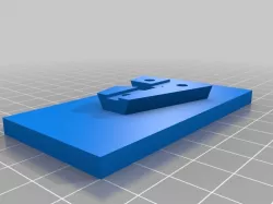 V-Mount Battery Lock Part w/ Backing