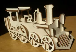 Wooden Toy Train