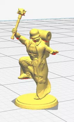 WWII Axis of Evil Zombie Monk 