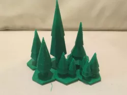 1/144 scale trees