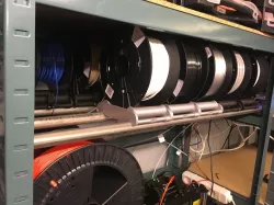 3D print filament spool holder f. 1kg. / 2 kg. spools